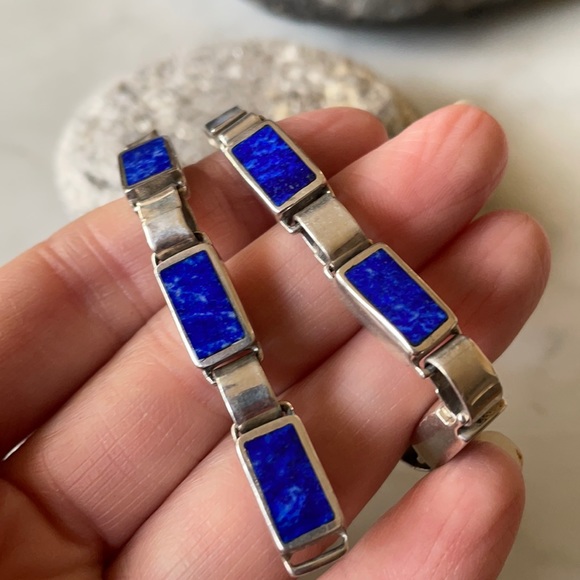 Christin Wolf Lapis Link Vintage Bracelet - Picture 13 of 15